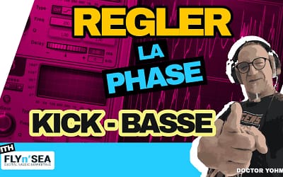 Phase audio kick-basse en 3 points: