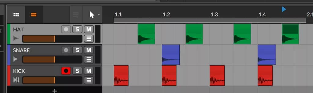 Composer de la techno, tout ce qu’il faut savoir en 10 points 1 Rythme techno à 4 temps