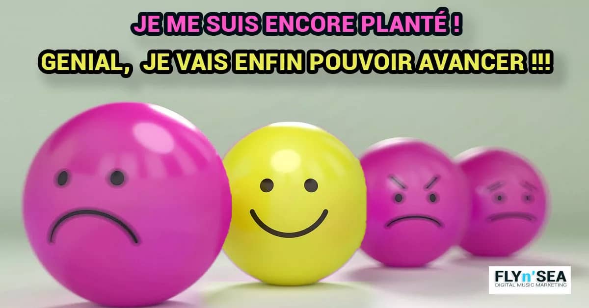 Plus tu rates et plus tu réussis