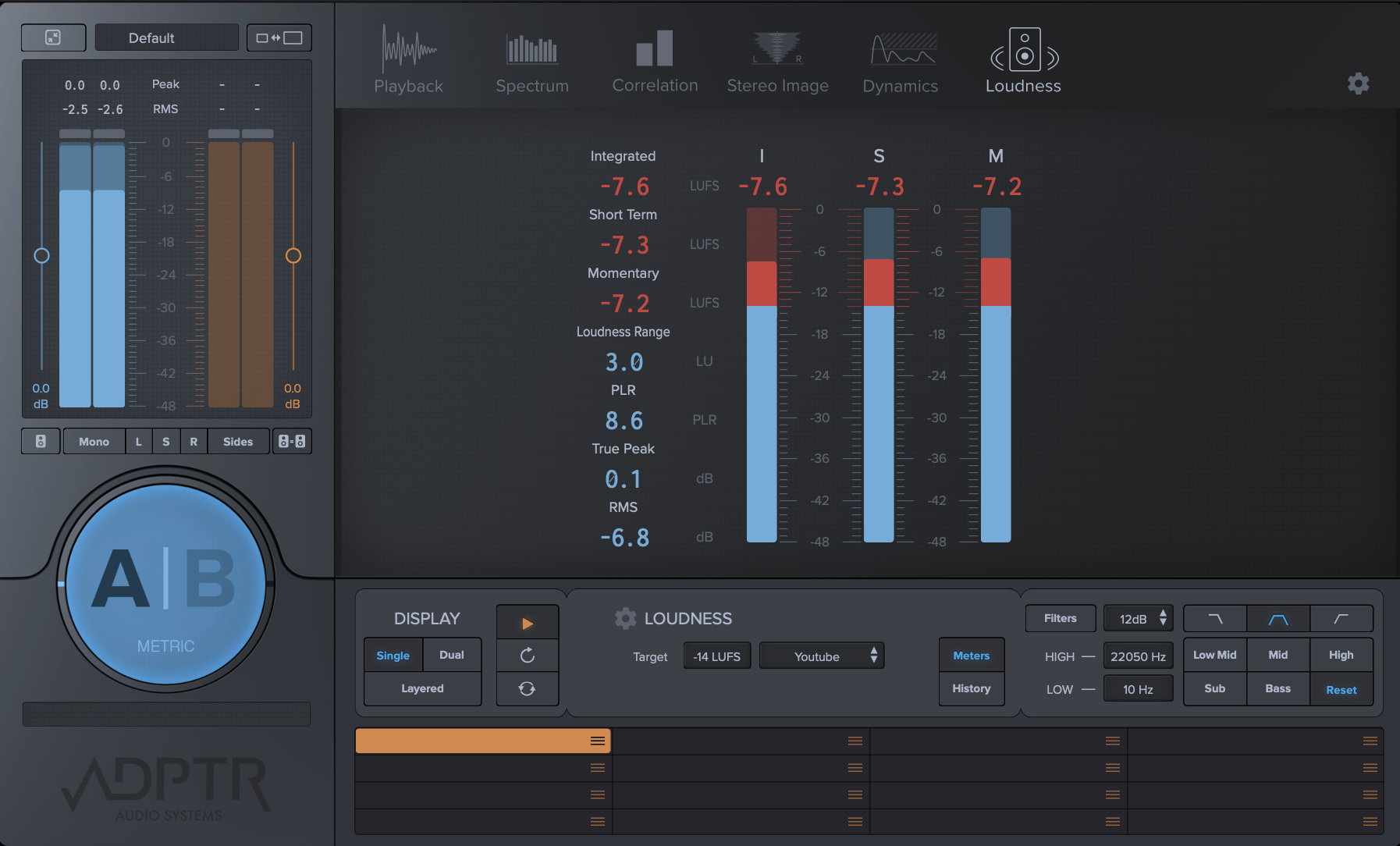 Tout sur le LUFS: son rôle dans le mastering audio 1 le LUFS ADPTR
